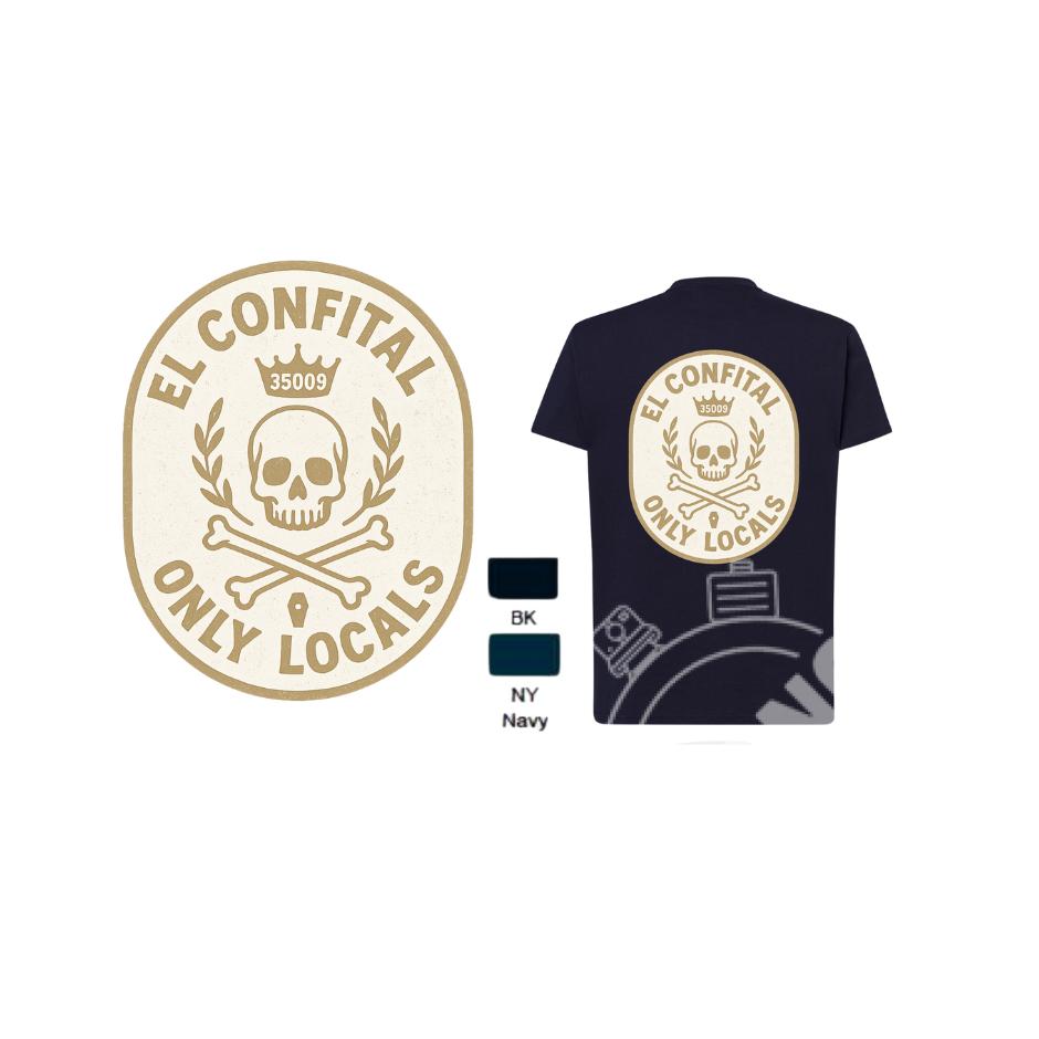 Camiseta Only Locals Confital doble